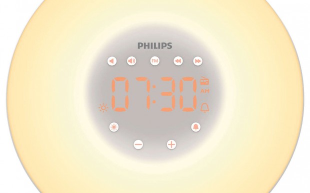 Philips HF3506, un réveil lumineux à interface tactile